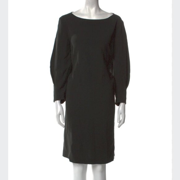 DOROTHEE SCHUMACHER Dresses & Skirts - Dorothee Shumacher Long Sleeve Black Midi-Dress